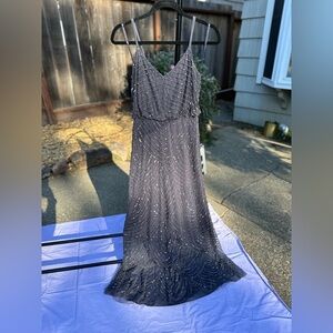 Adrianna Papell size Small Petite color dark grey/navy purchased in 2014